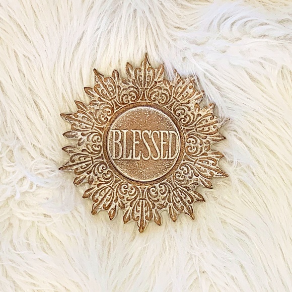 Other - 3/$25 🆕 Blessed Floral Hanging Wall Sign Decor